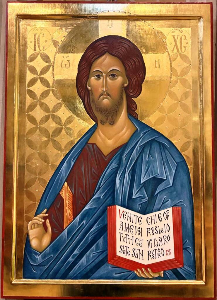 Icona: Cristo Pantocratore (Tiziana Pieruz)