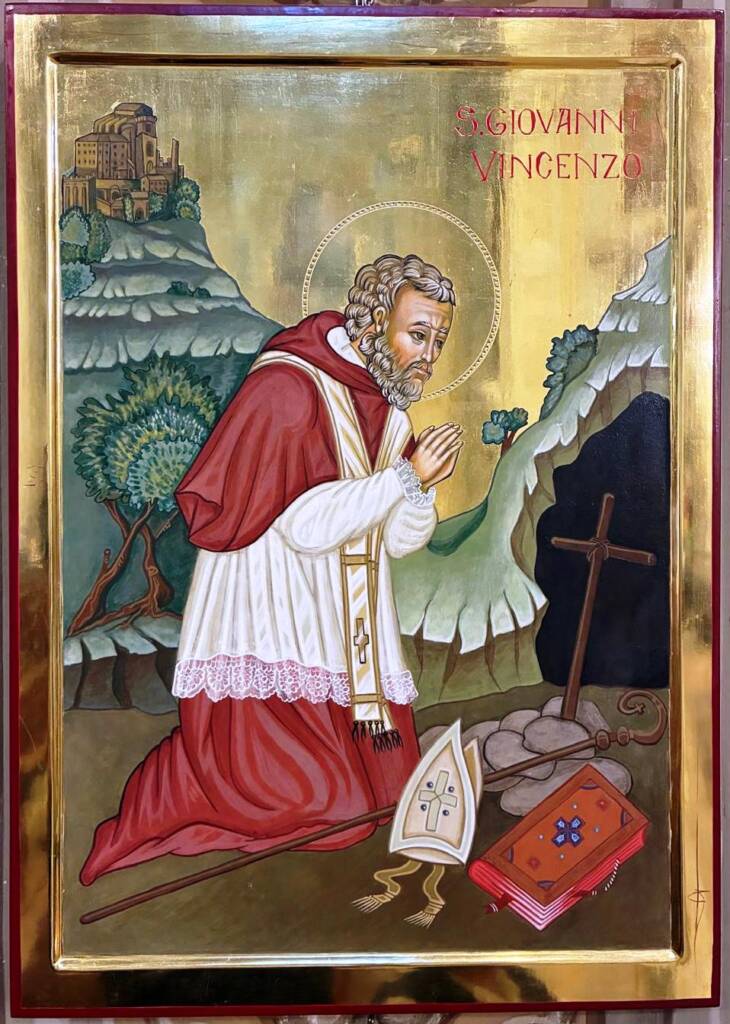 Icona: San Giovanni Vincenzo (Tiziana Pieruz)